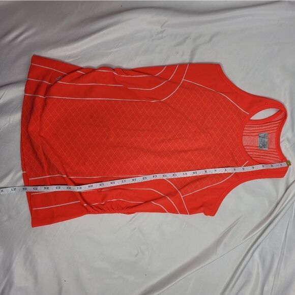 ATHLETA tank top finish fast line racerback pink‎ gym M - Picture 8 of 9